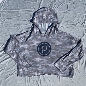 Pure Barre cropped hoodie